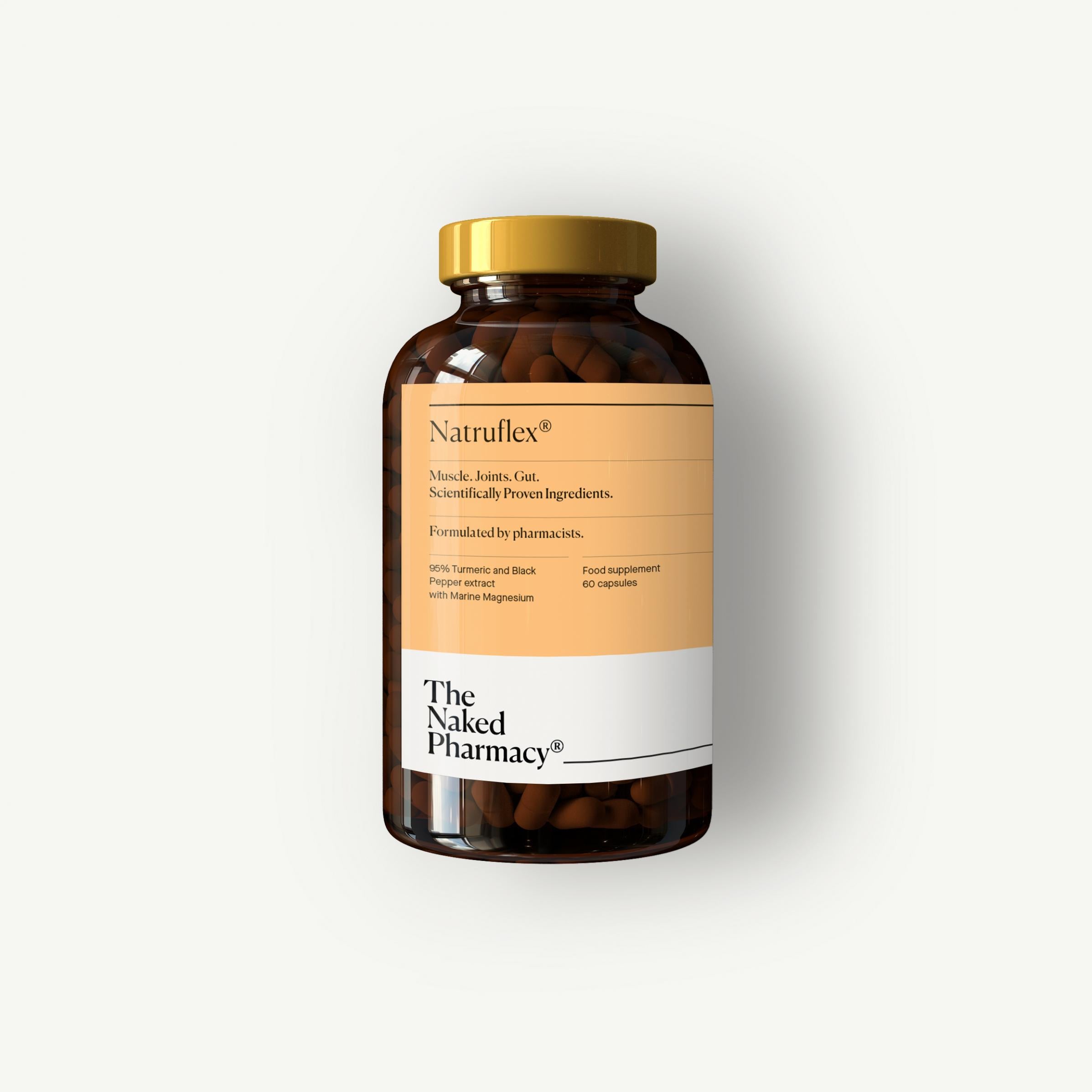 The Naked Pharmacy Natruflex Turmeric 60s