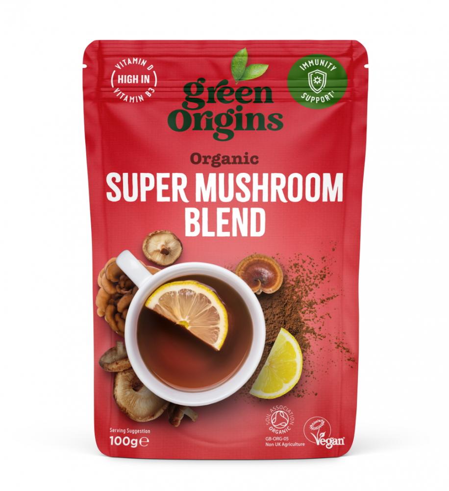 Green Origins Organic Super Mushroom Blend 100g
