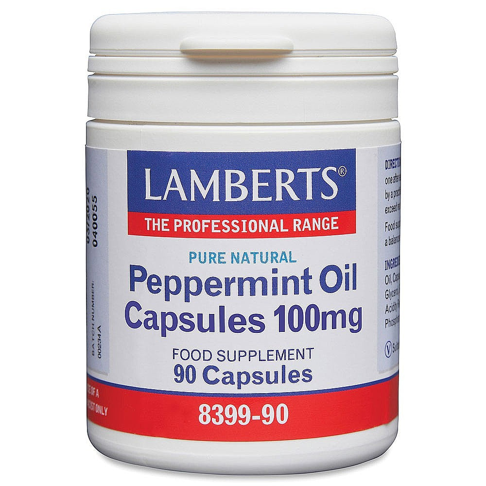 Lamberts Peppermint Oil Capsules 90's