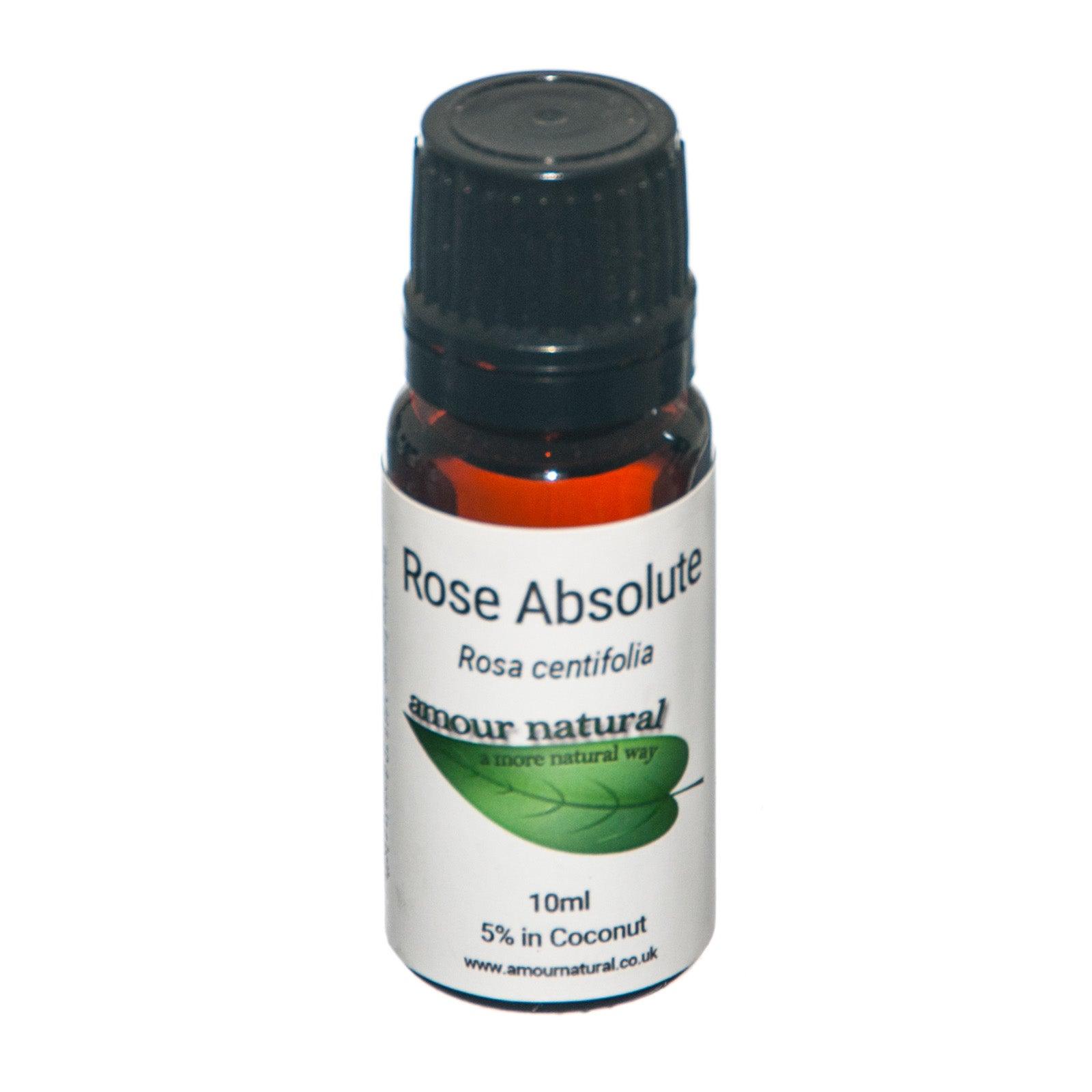 Amour Natural Rose Absolute Oil 5% 10ml - Approved Vitamins