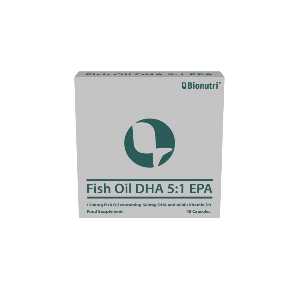 Bionutri Fish Oil DHA 5:1 EPA 1200mg 45's - Approved Vitamins