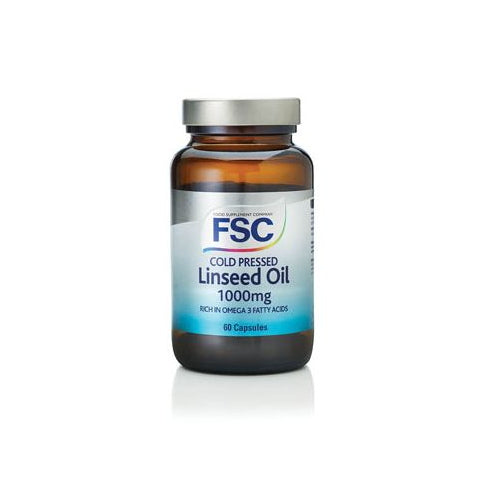 FSC Cold Pressed Linseed Oil 1000mg 60's