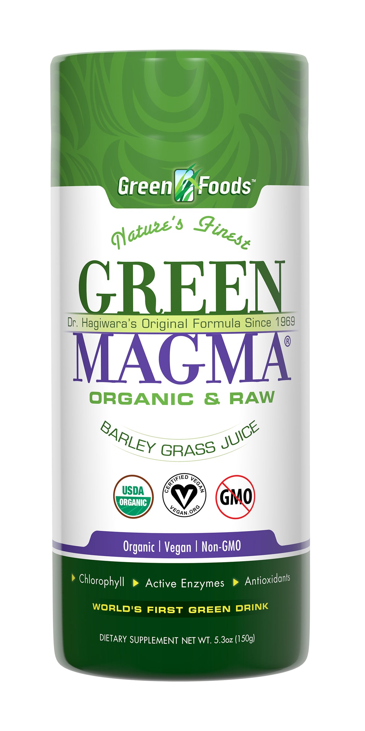 Green Magma Organic Barley Grass Juice Extract Powder
