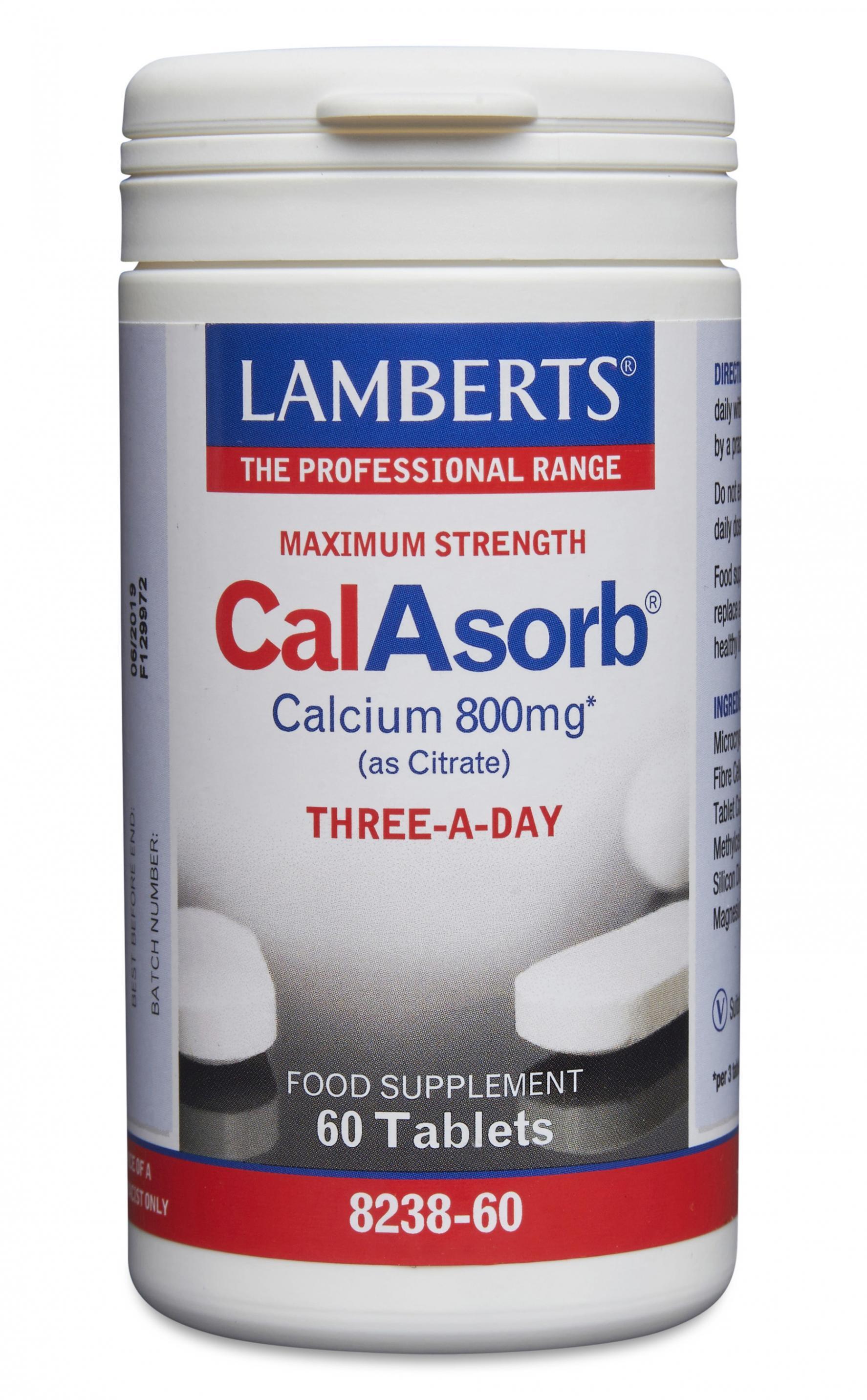 Lamberts CalAsorb 60's - Approved Vitamins