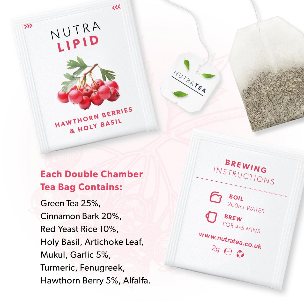 Nutratea Nutra Lipid Tea Bags 20's