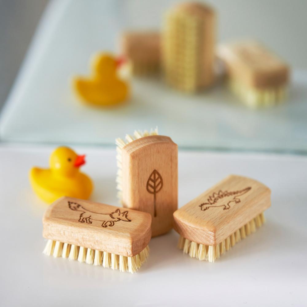 ecoLiving Kids Natural Vegan Nail Brush