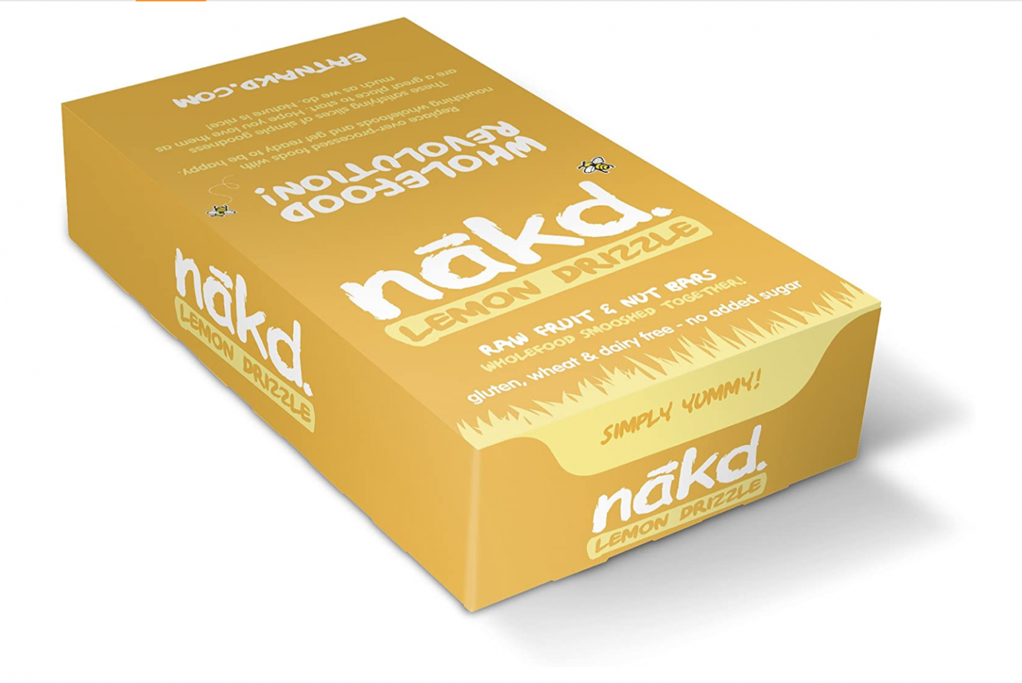 Nakd Lemon Drizzle 18 x 35g Bar (CASE)