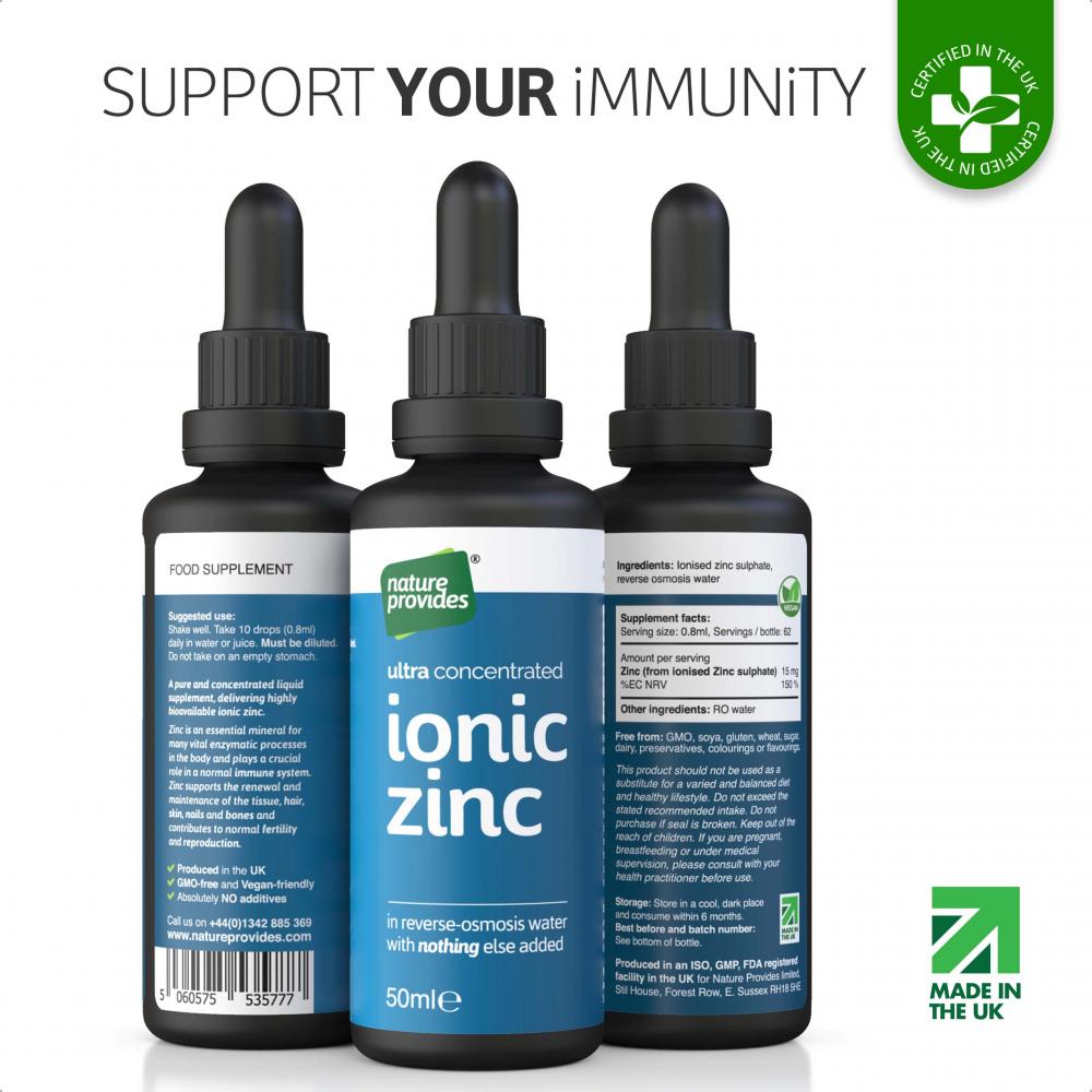 Nature Provides Ionic Zinc 50ml