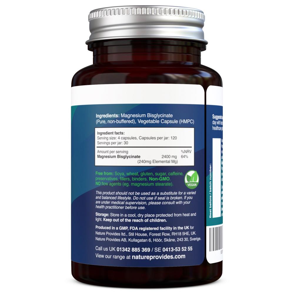 Nature Provides Magnesium Glycinate 120's