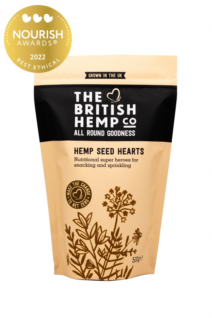 The British Hemp Co Hemp Seed Hearts 500g