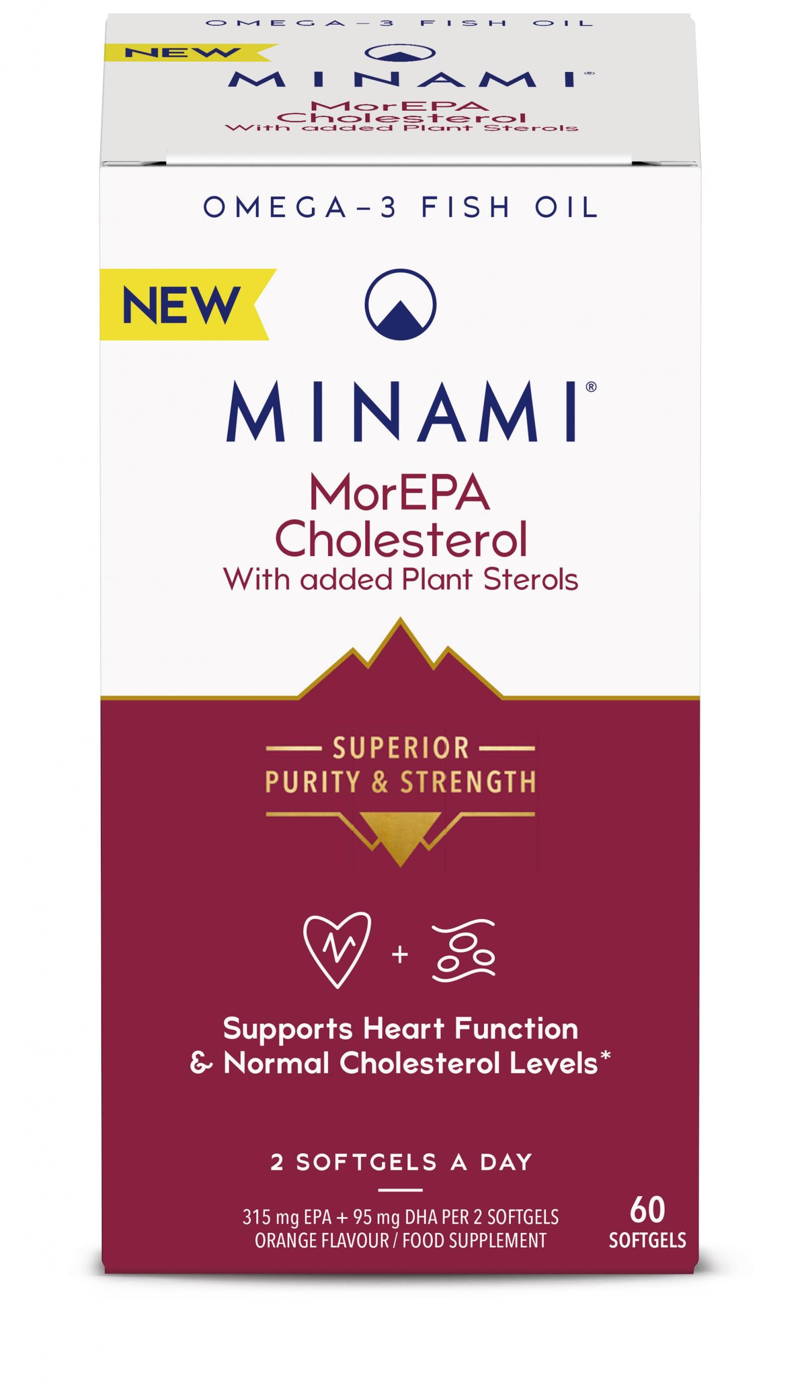 Minami MorEPA Cholesterol 60's