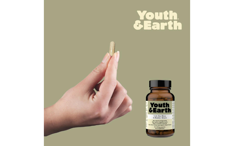 Youth & Earth Irish Sea Moss & Bladder Wrack 60's