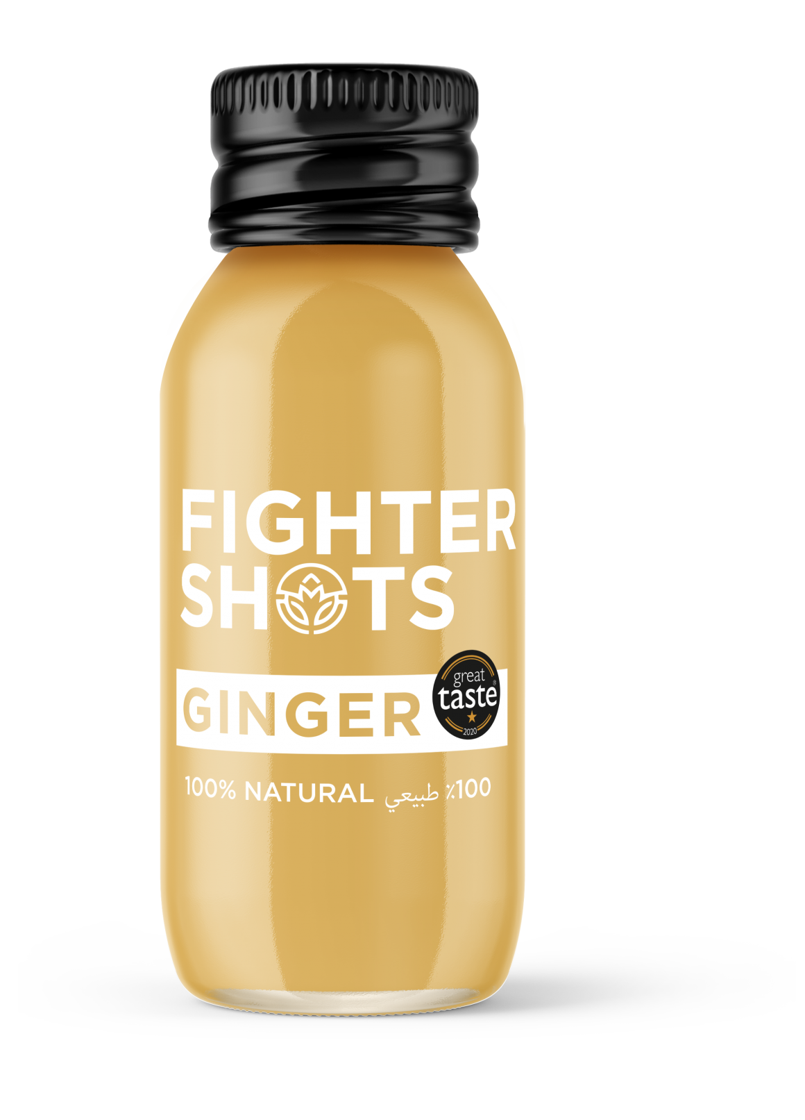 Fighter Shots Ginger 12x60ml CASE