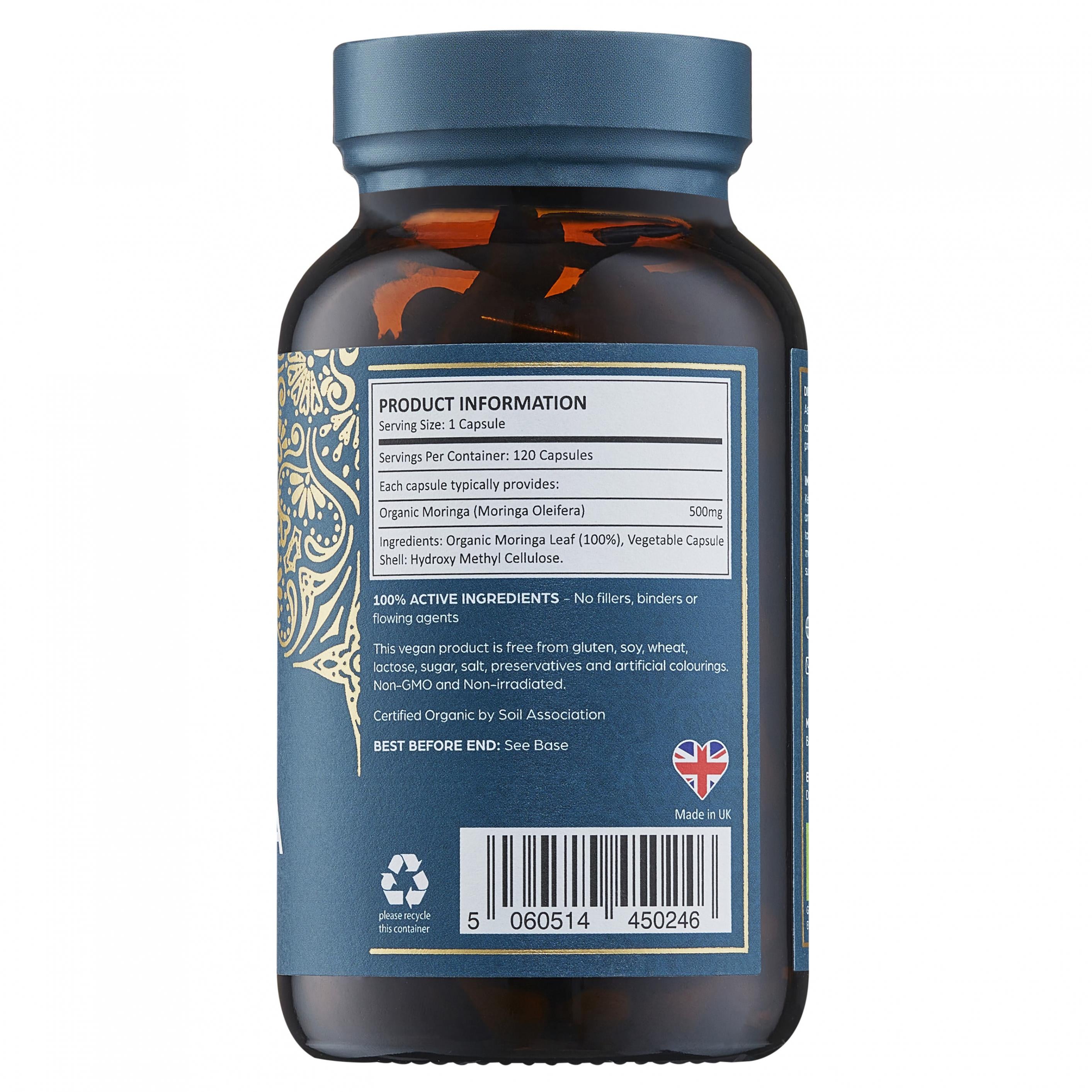 Ayurvediq Wellness Organic Moringa 120's