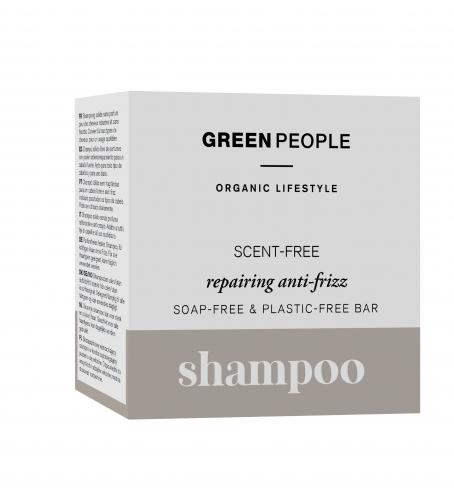 Green People Scent-Free Shampoo Bar 50g