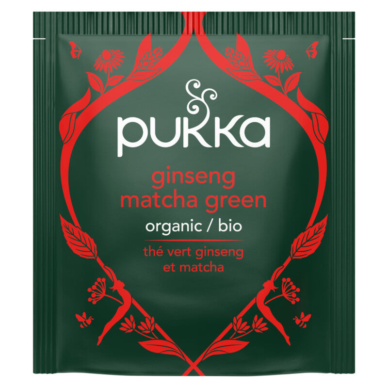 Pukka Herbs Ginseng Matcha Green Tea