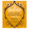 Pukka Herbs Lemon, Ginger & Manuka Honey Tea