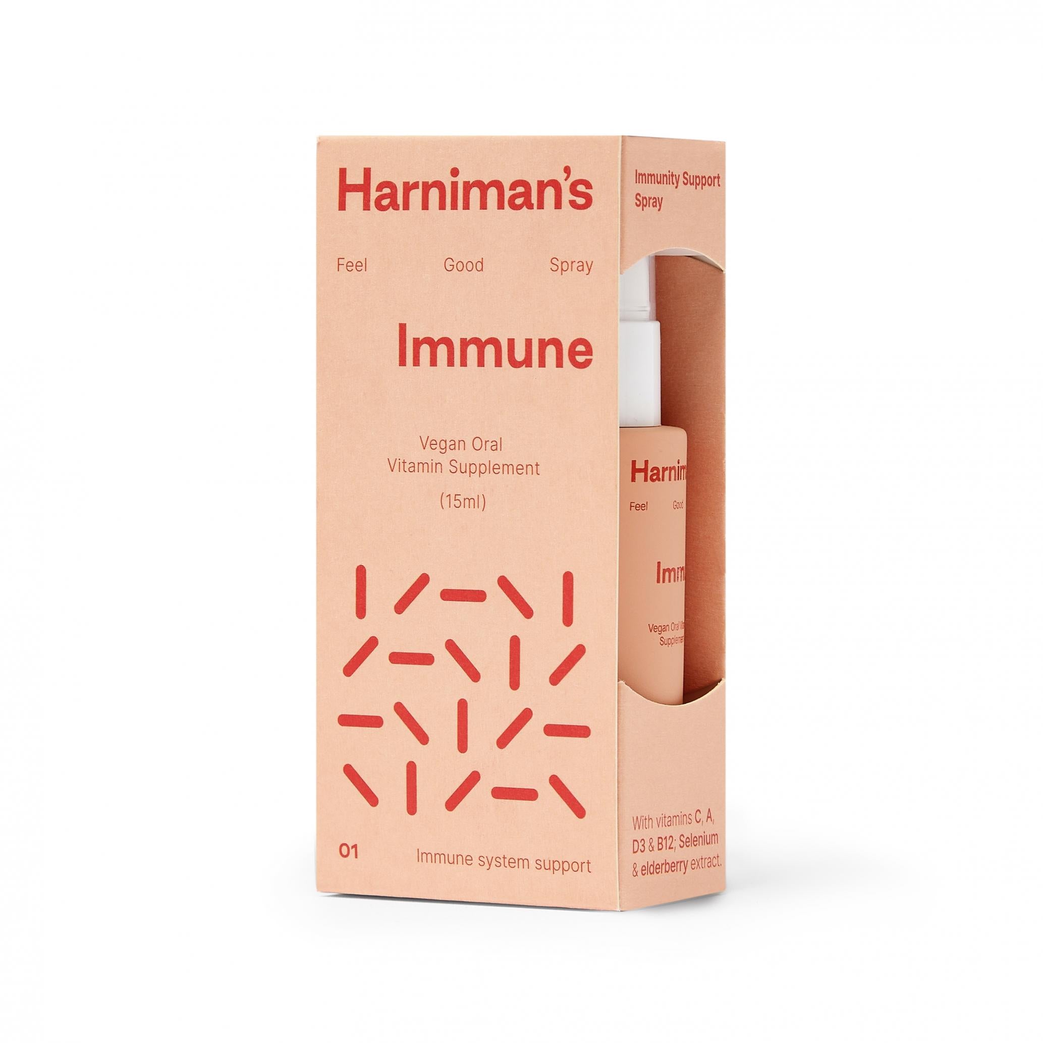 Harnimans Immune Vegan Oral Spray 15ml