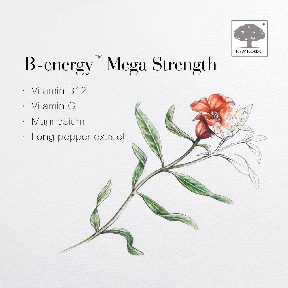 New Nordic b-energy mega strength 60's