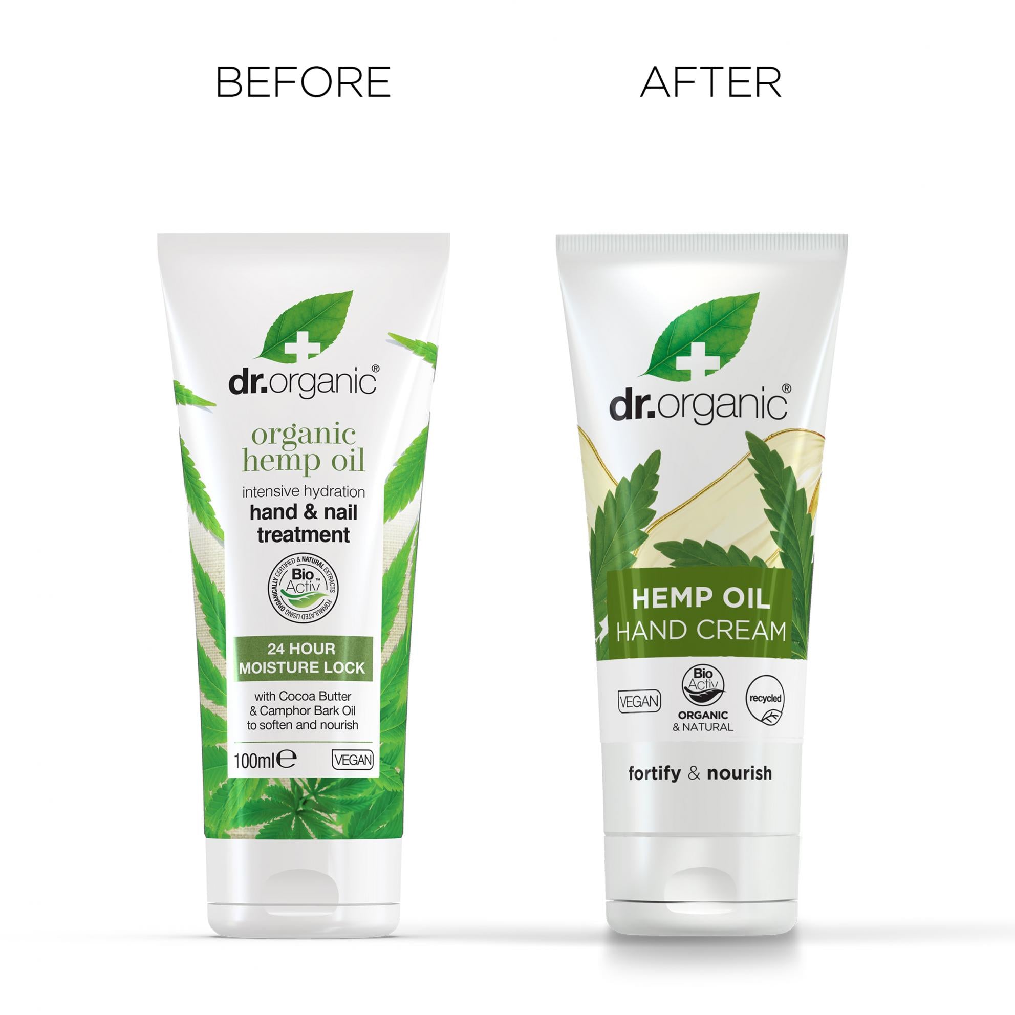 Dr Organic Hemp Oil Hand Cream 100ml