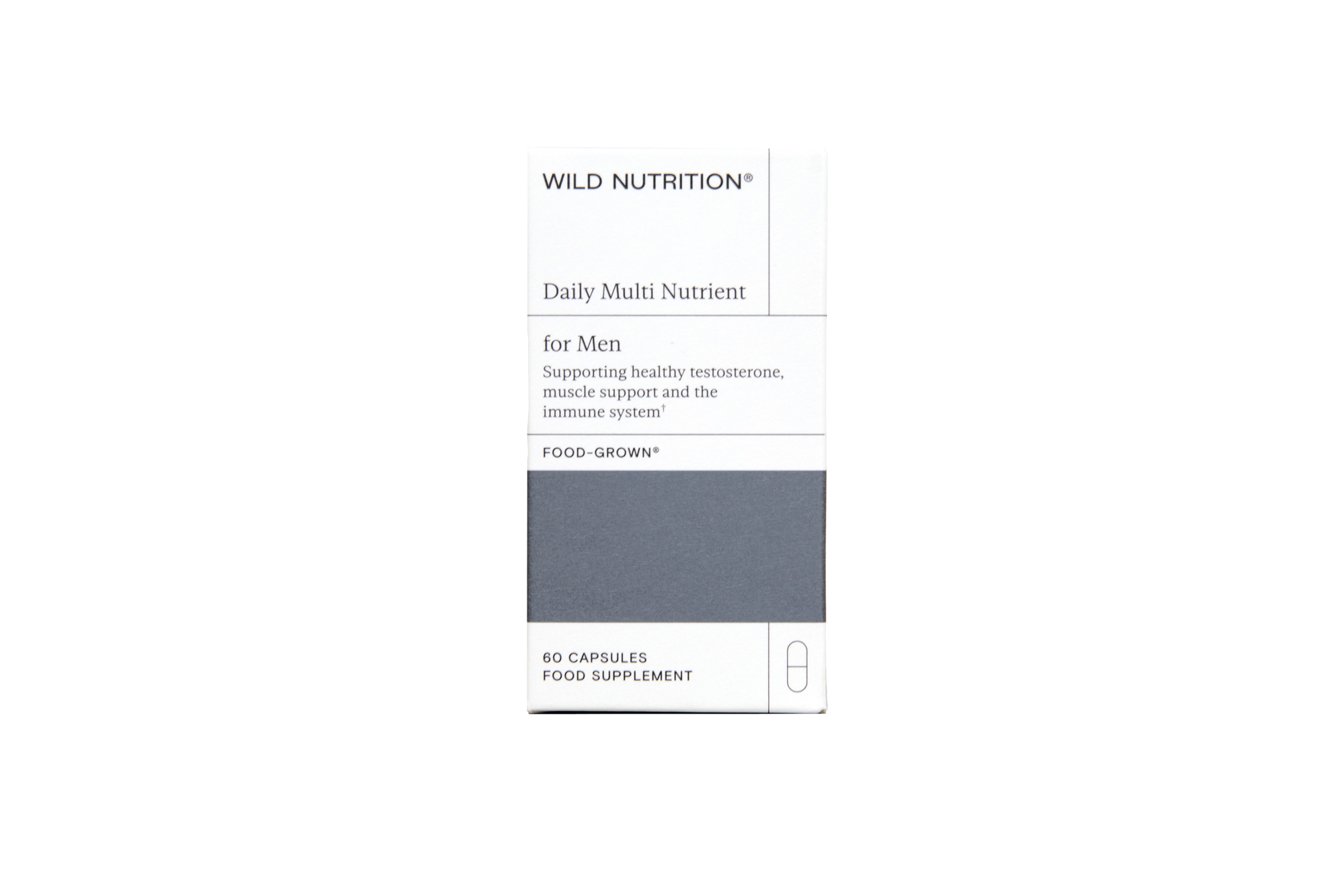 Wild Nutrition Daily Multi Nutrient for Men 60's