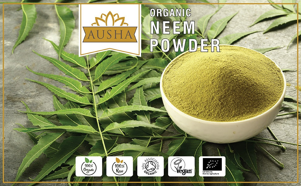 Ausha Organic Neem Powder 200g