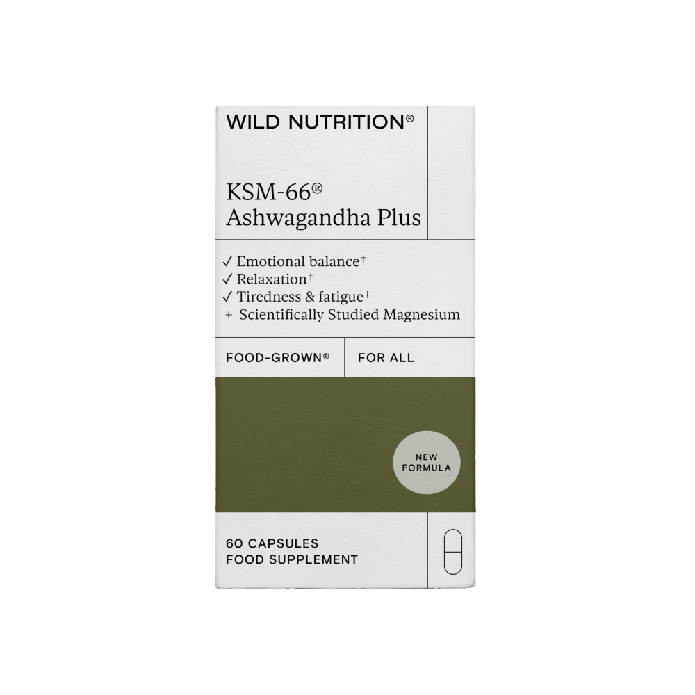 Wild Nutrition KSM-66 Ashwagandha Plus 60's