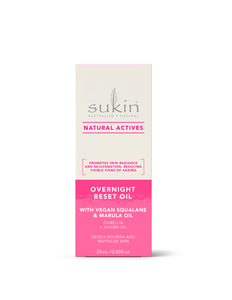 Sukin Natural Actives Overnight Reset Oil 25ml