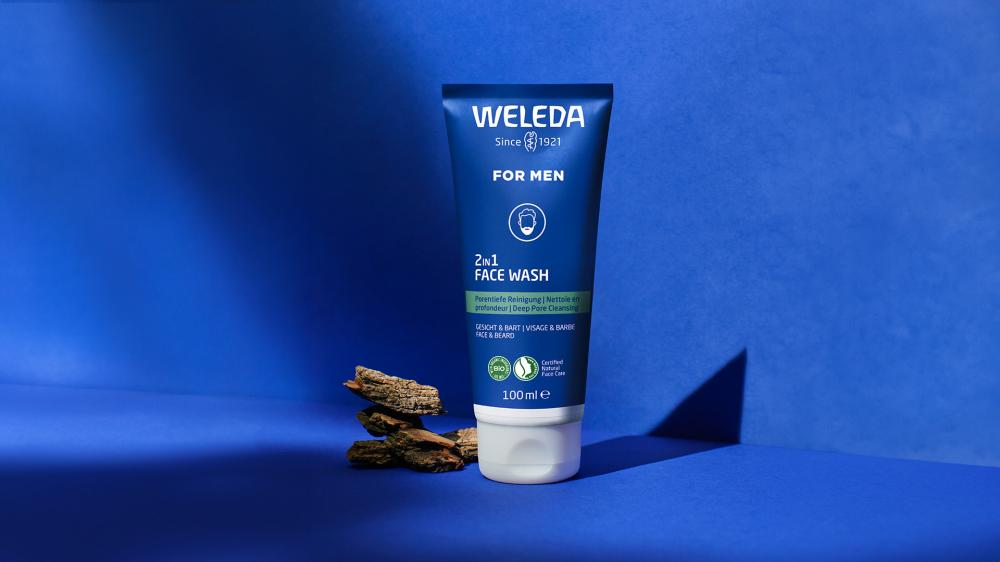 Weleda For Men 2in1 Face Wash 100ml