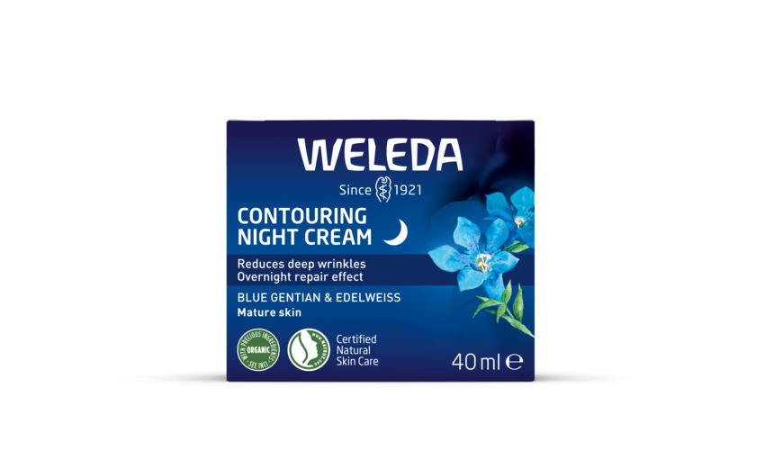 Weleda Contouring Night Cream Blue Gentian & Edelweiss 40ml