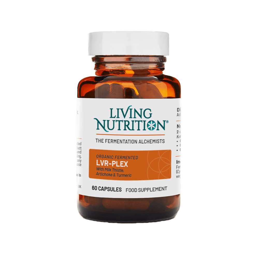 Living Nutrition Organic Fermented LVR-Plex 60s