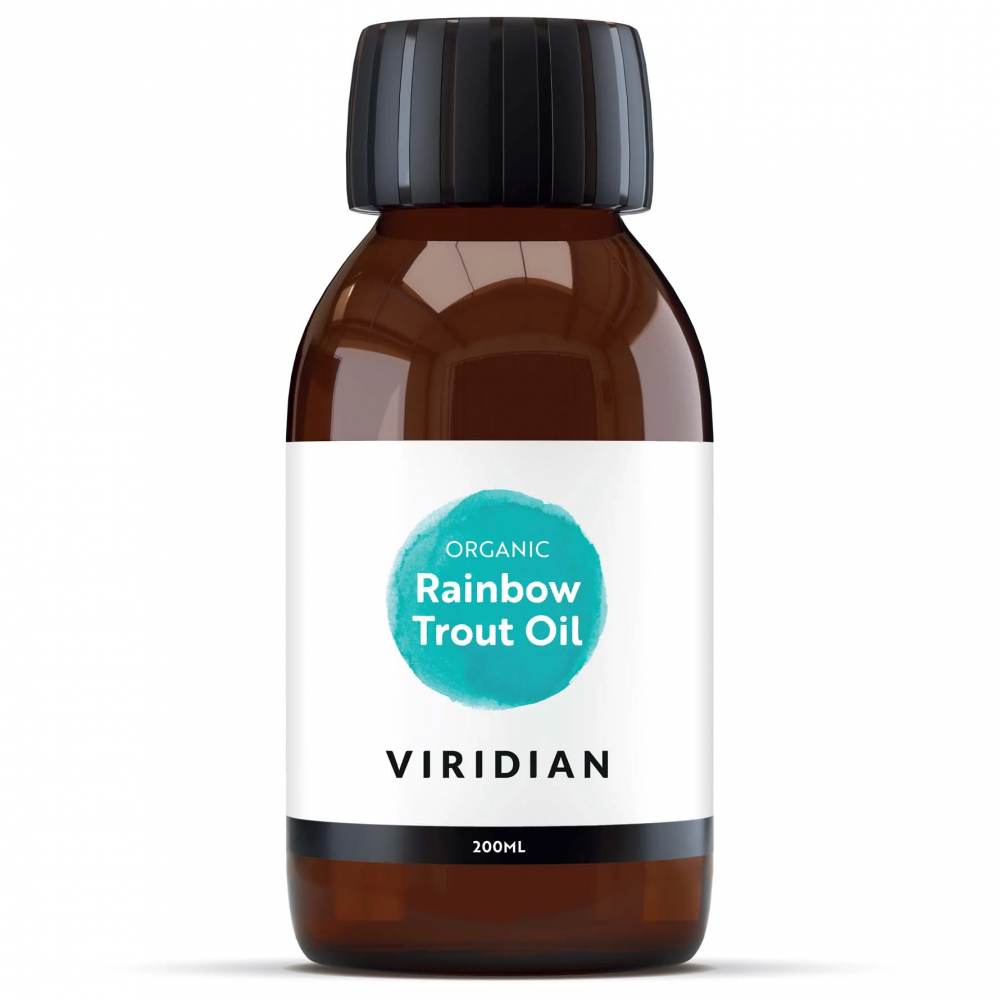 Viridian Organic Rainbow Trout Omega Oil 200ml