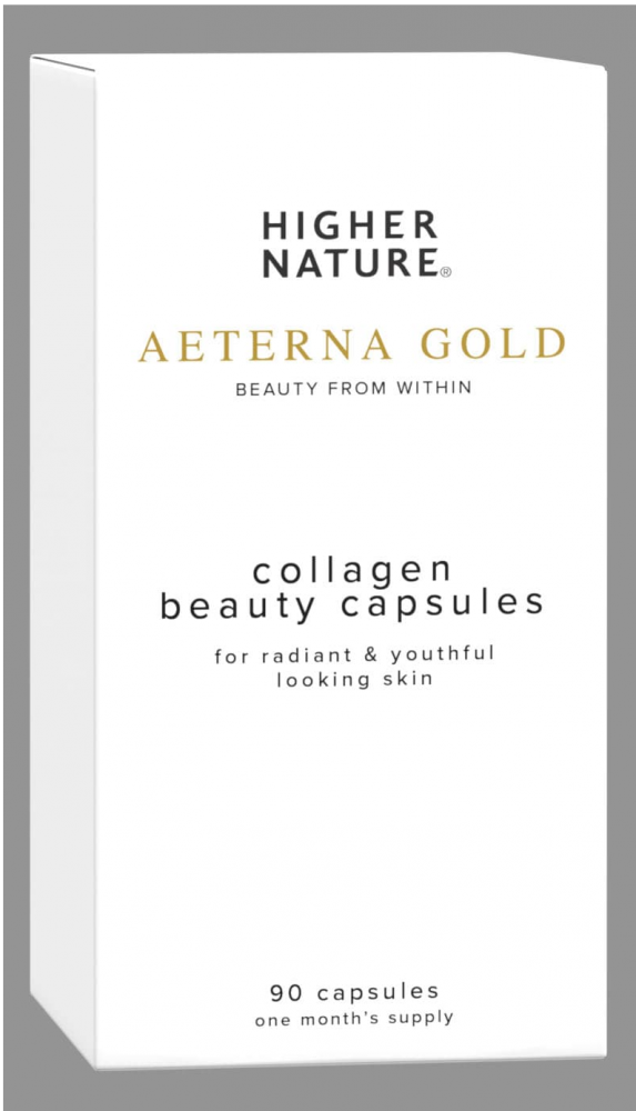 Higher Nature Aeterna Gold Collagen Beauty Capsules 90's (formerly Restructuring Complex)