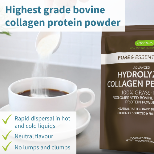 Igennus Pure & Essential Hydrolyzed Collagen Peptides 400g