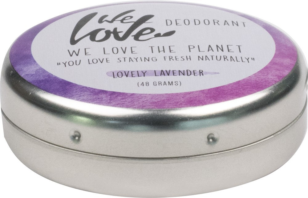 We Love the Planet Lovely Lavender Deodorant 48g (Tin)