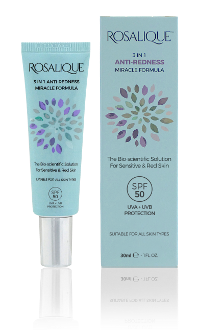 Rosalique 3 in 1 Anti-Redness Miracle Formula SPF50 30ml