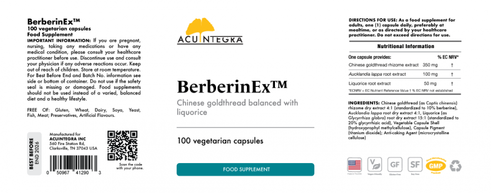 AcuIntegra BerberinEx 100's