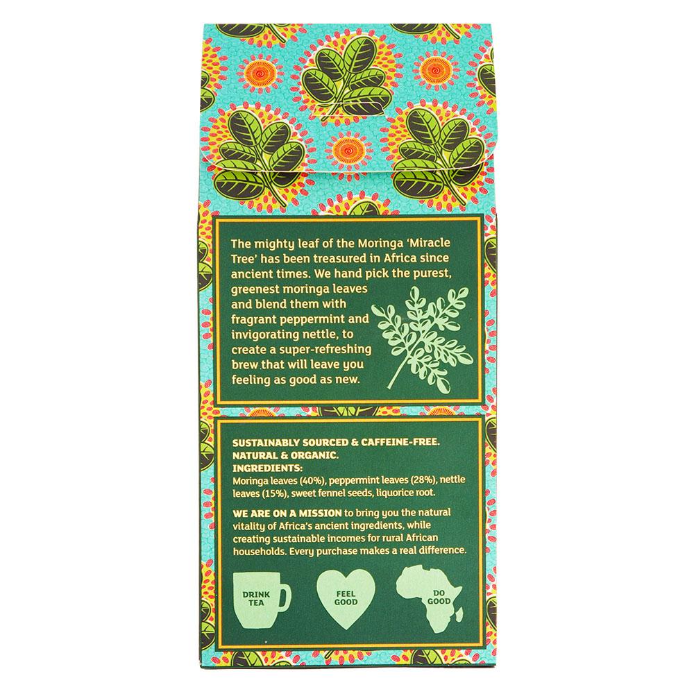 Aduna Cleanse Mint, Nettle & Moringa Organic 15 Tea Pyramids