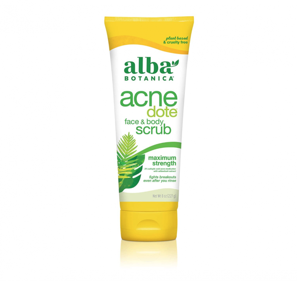 Alba Botanica Acne Dote Face & Body Scrub 227g