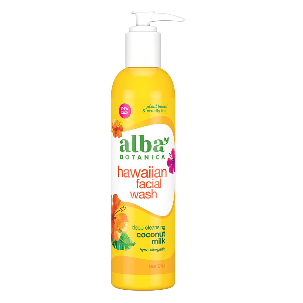 Alba Botanica Hawaiian Facial Wash Coconut Milk 237ml