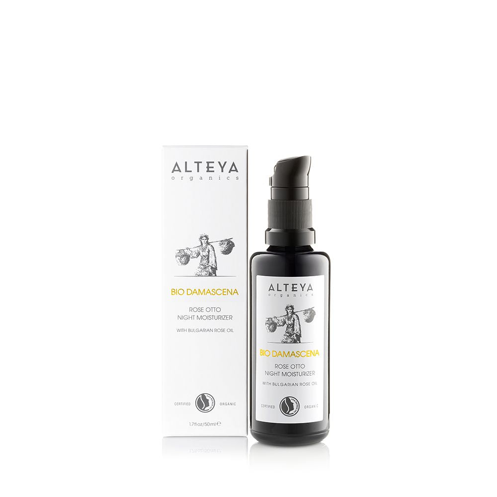 Alteya Bio Damascena Rose Otto Night Moisturizer 50ml