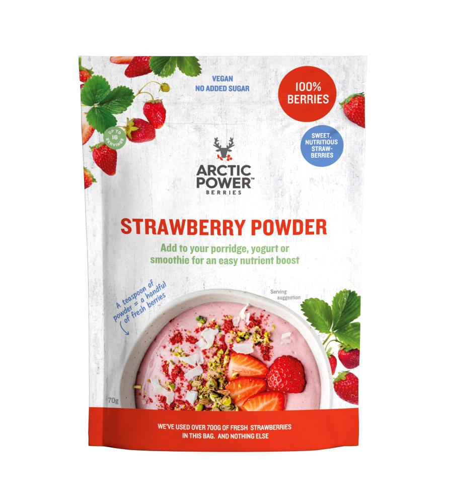 Arctic Power Berries Strawberry Powder 70g