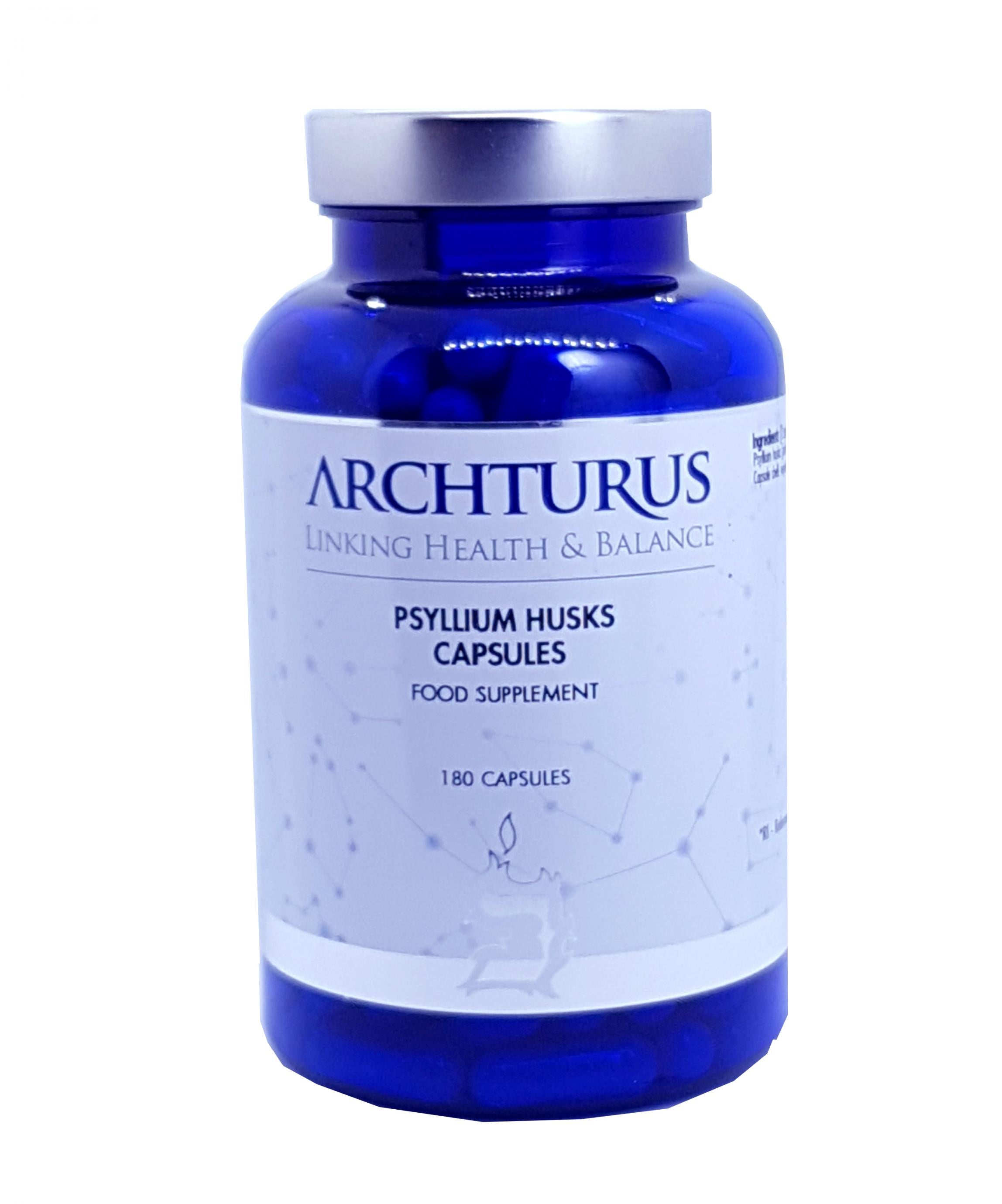 Archturus Psyllium Husks Capsules 180's