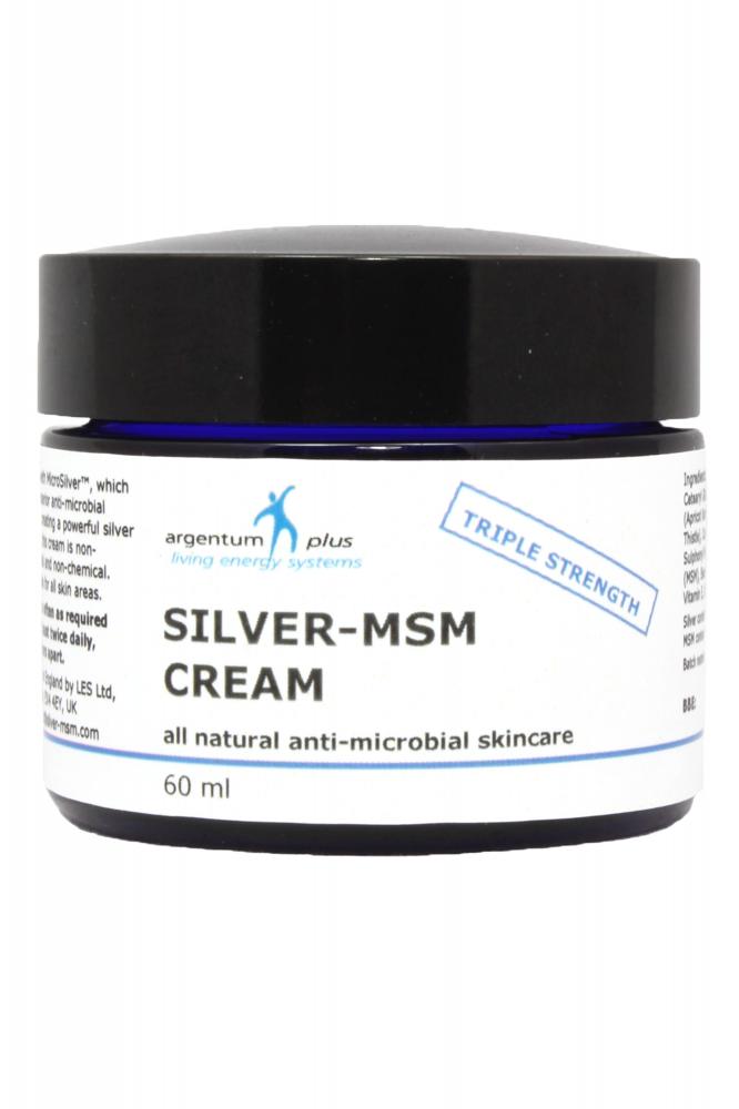 Argentum Plus Silver-MSM Cream Triple Strength 60ml