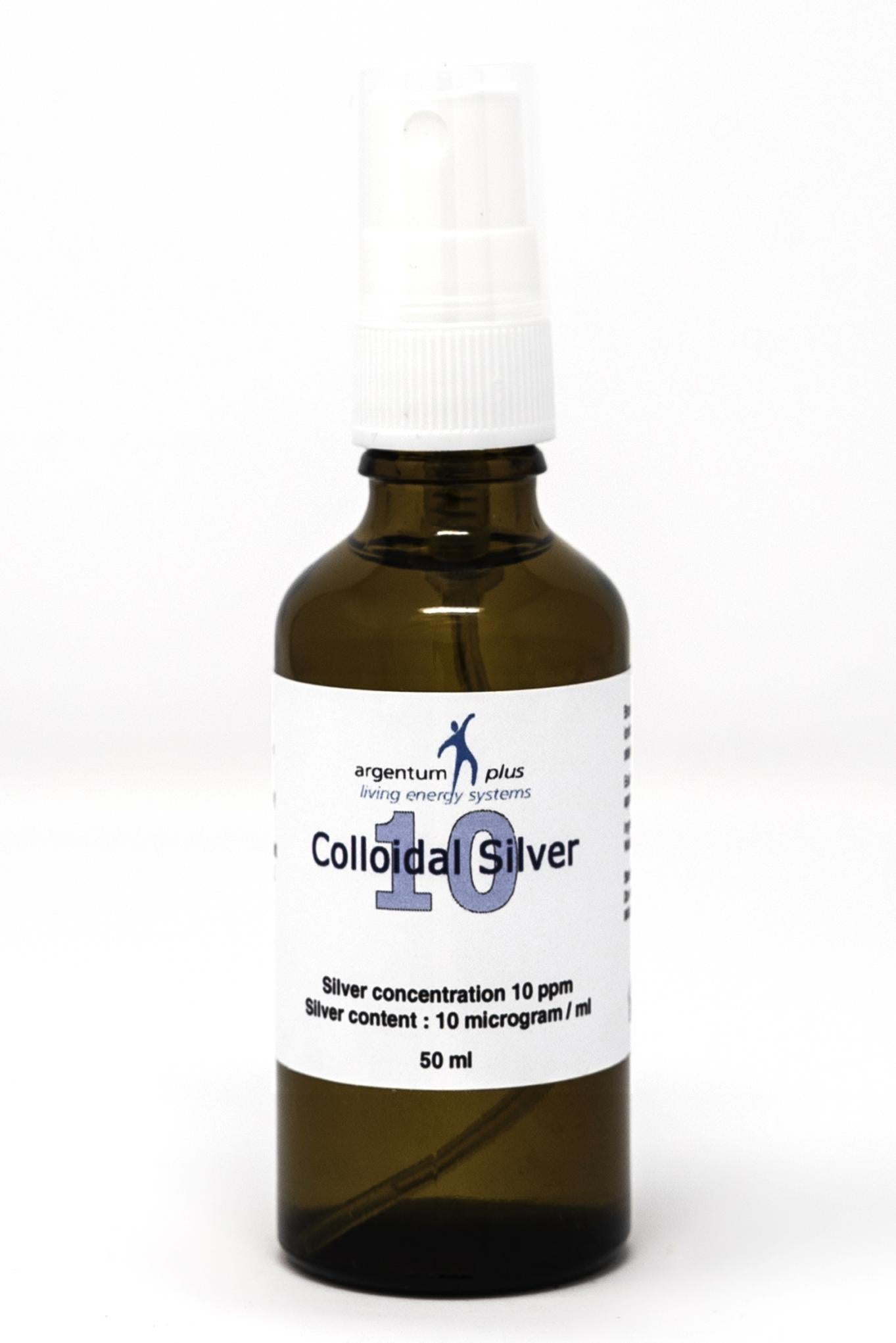 Argentum Plus Colloidal Silver 10ppm 50ml Spray