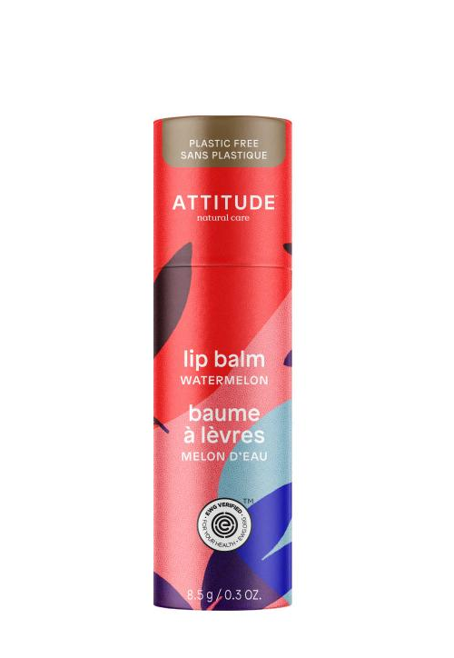 ATTITUDE Leaves Bar Lip Balm Watermelon 8.5g