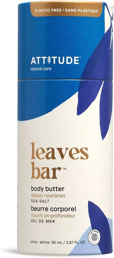 ATTITUDE Leaves Bar Body Butter Sea Salt Stick 85ml