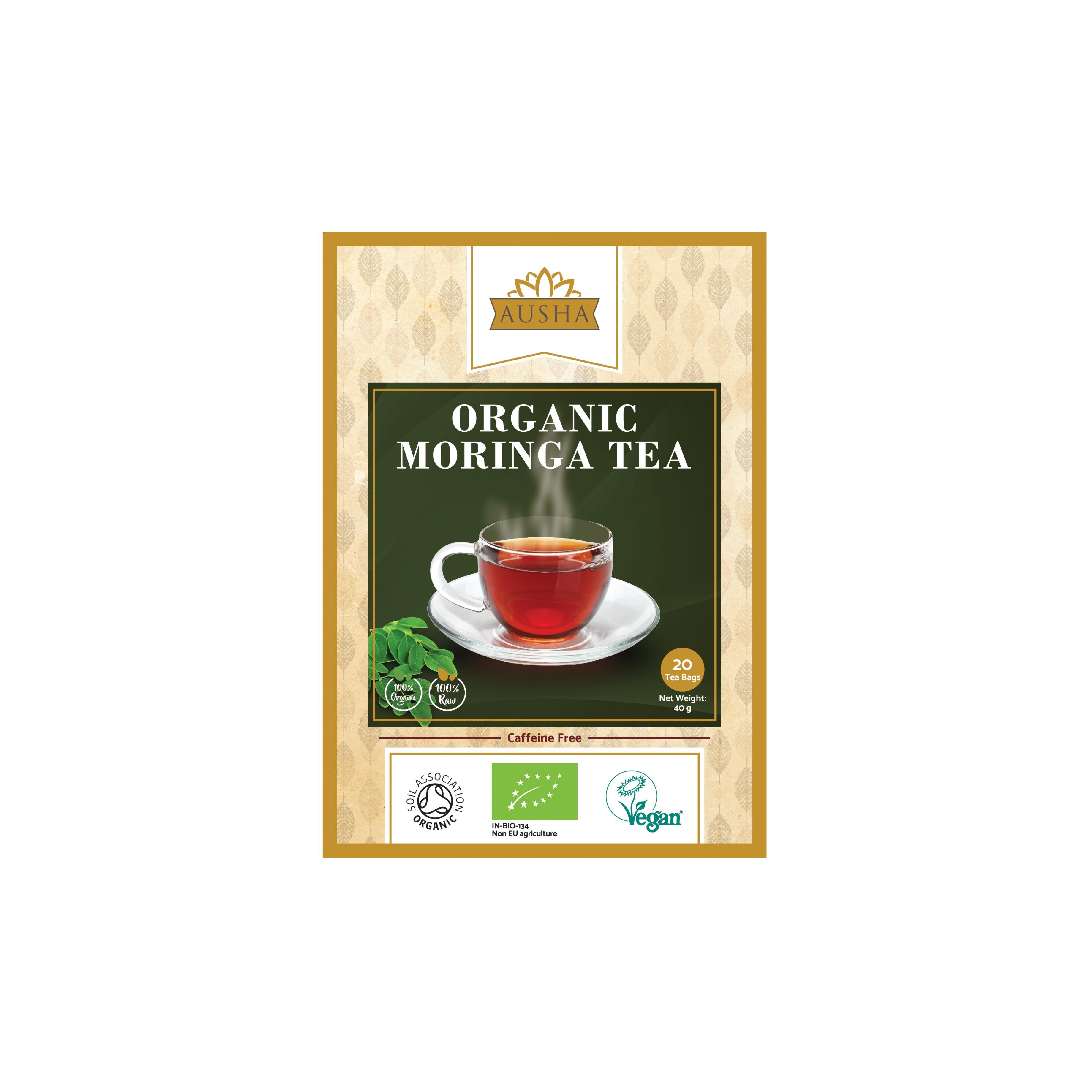 Ausha Organic Moringa Tea 20 Bags