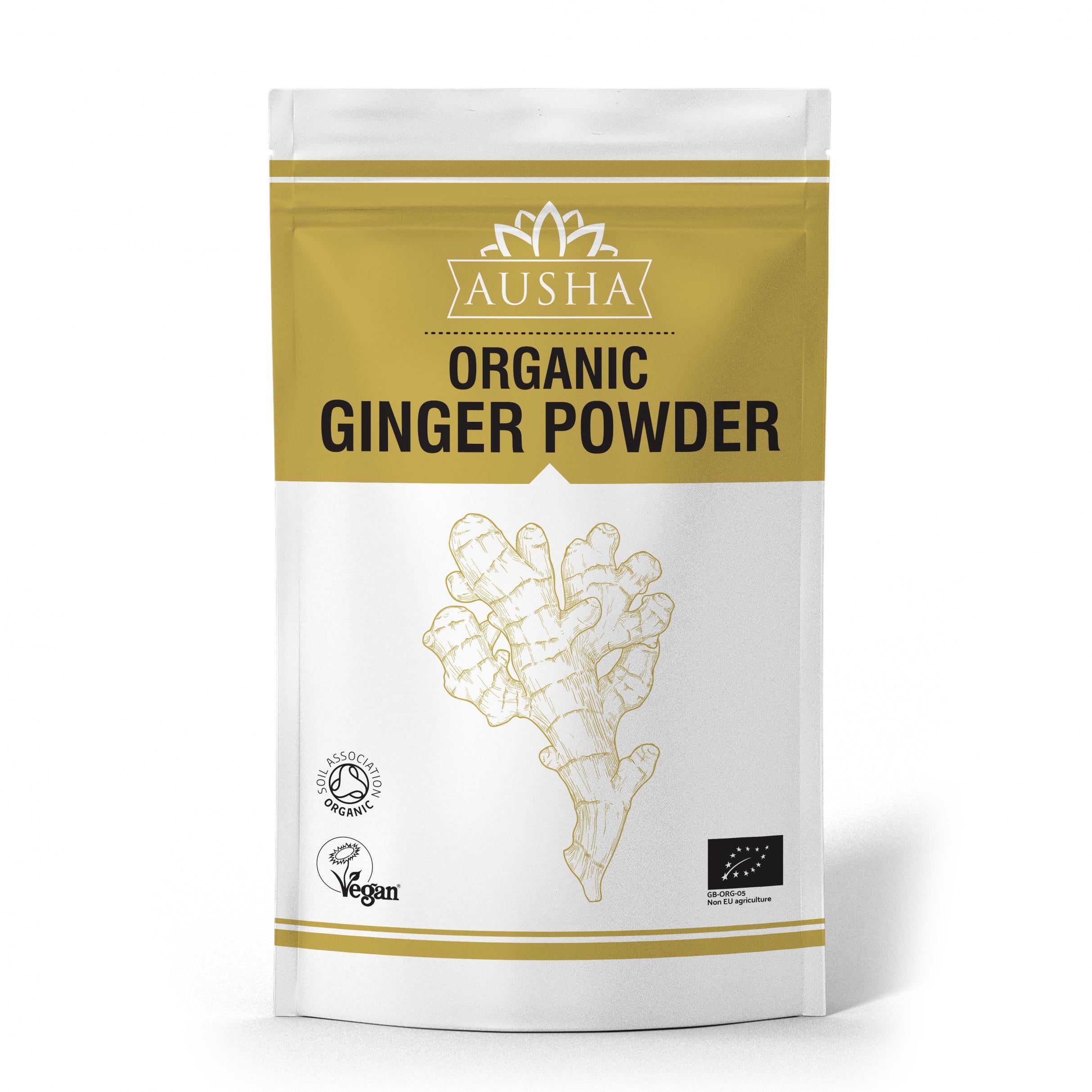 Ausha Organic Ginger Powder 100g