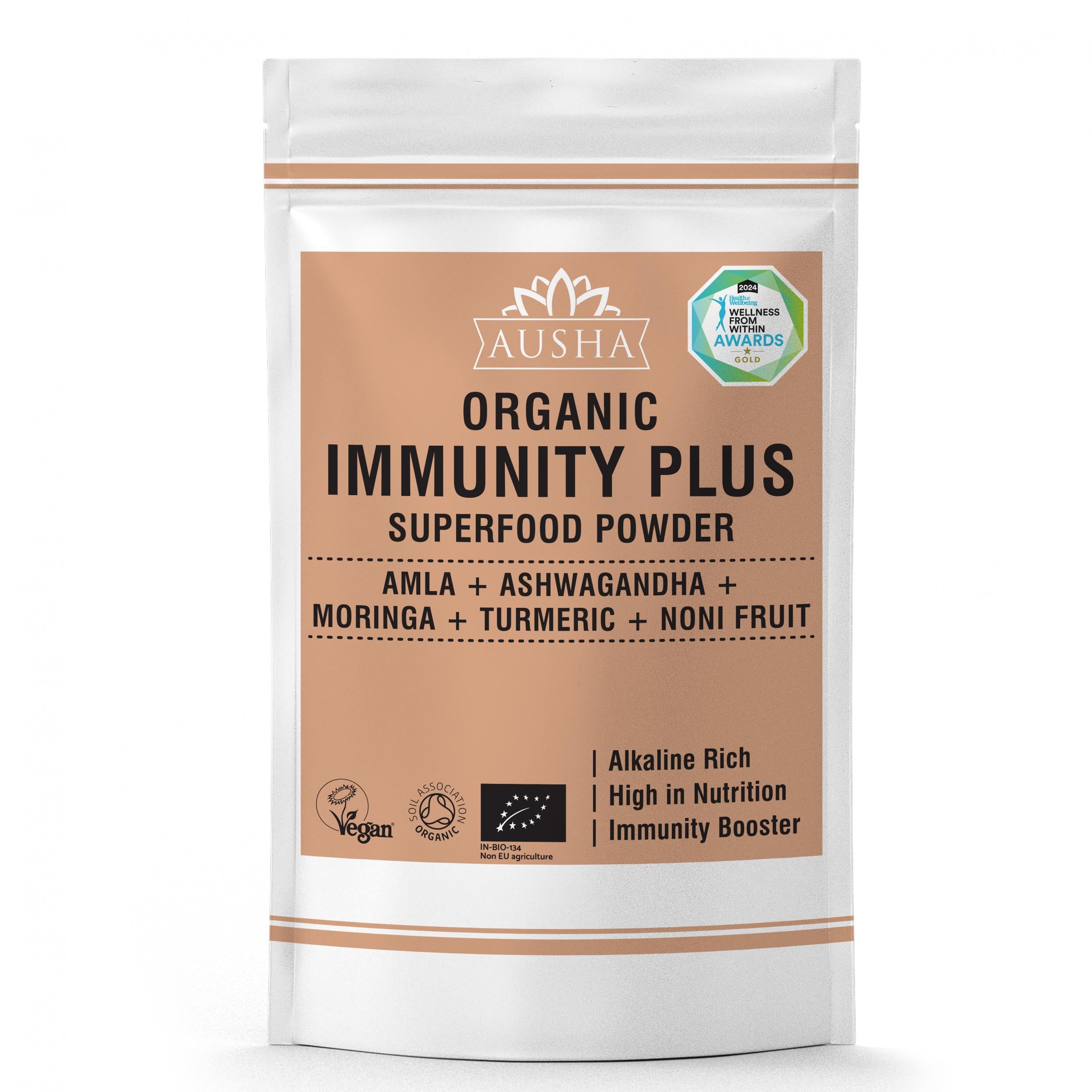 Ausha Organic Immunity Plus Superfood Powder 200g